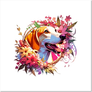 Ibizan Hound's Joyful Portrait, Perfect Mother's Day Dog Mom Gift Posters and Art